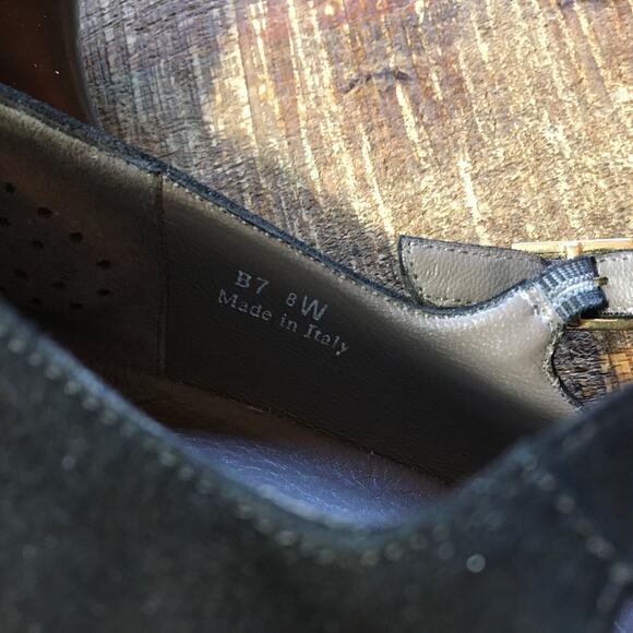 SAS San Antonio Shoes Cate Mary Jane Pump Black Womens 8 W Heel Retro Coquette - Picture 10 of 10